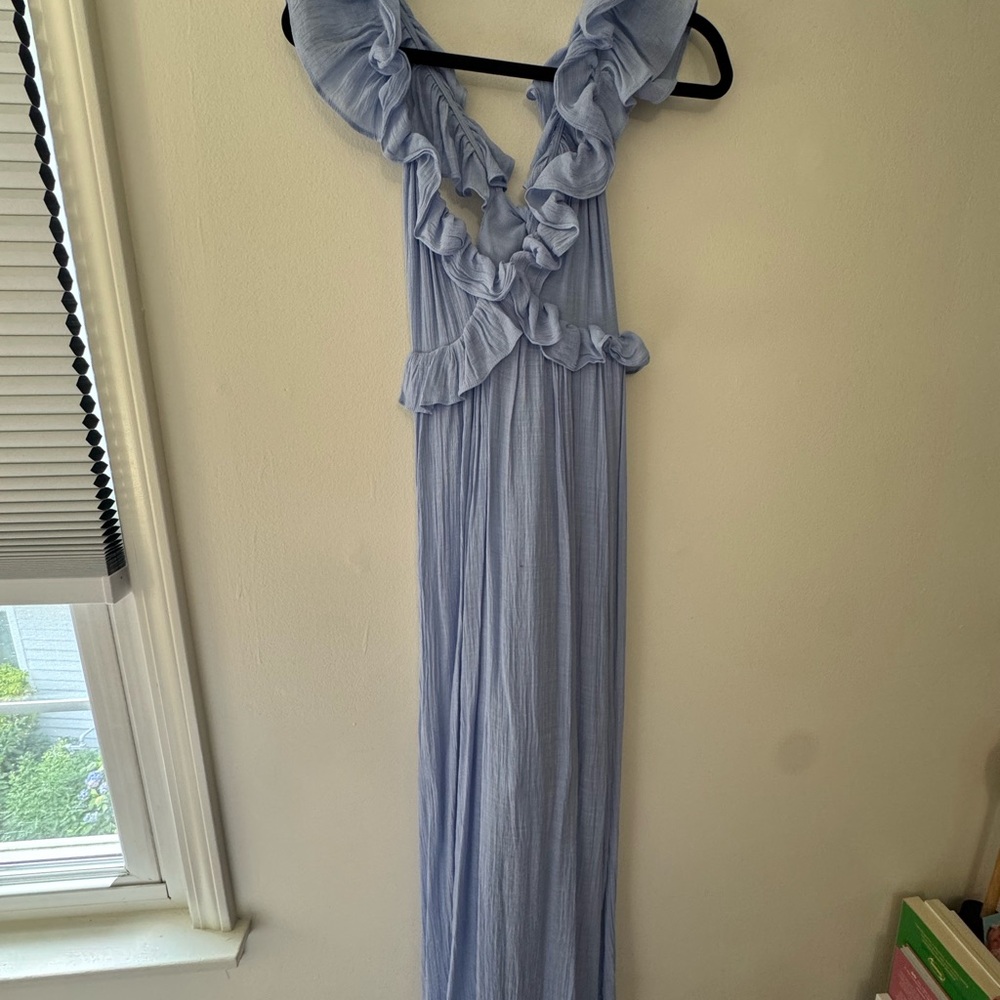 LAWLESS Light Blue Ruffled Dress - Picture 2 of 4